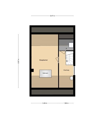 Floorplan - Lobeliastraat 178, 1616 XP Hoogkarspel